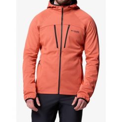 Kurtka Columbia Arctic Crest Bonded Full Zip. Czerwone kurtki Columbia, xl, bez wzorów, z softshellu, bez kaptura. Za 372.69 zł.