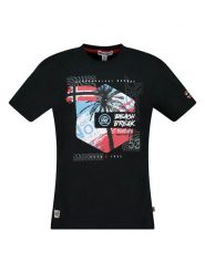 Geographical Norway Koszulka "J-Break" w kolorze czarnym rozmiar: S. Czarne bezrękawniki Geographical Norway, s, bez wzorów, z bawełny, bez kołnierzyka, bez ramiączek. Za 41.69 zł.