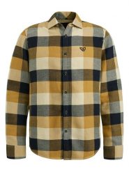 PME Legend Koszula w kolorze czarno-musztardowym rozmiar: XXL. Czarne koszule PME Legend, xxl, bez wzorów, z bawełny, bez kołnierzyka, bez ramiączek. Za 176.45 zł.