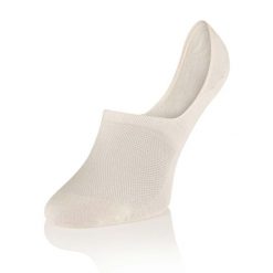Skarpetki stopki unisex Brubeck Merino Wool. Białe skarpety Brubeck, w ażurowe wzory, z bawełny. Za 24.99 zł.