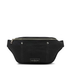 Saszetka nerka Calvin Klein Jeans. Czarne saszetki i nerki Calvin Klein Jeans, bez wzorów, z jeansu. Za 179.99 zł.