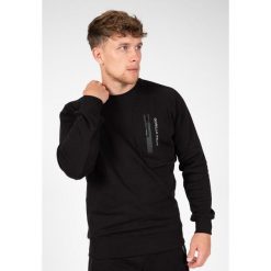 Newark Sweatshirt - Czarny. Czarne bluzy GORILLA WEAR, xl, bez wzorów, bez kaptura. Za 278.00 zł.