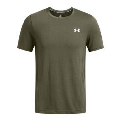 T-shirt Under Armour Vanish Seamless. Białe buty treningowe Under Armour, bez wzorów, z materiału, na fitness i siłownię. Za 211.15 zł.