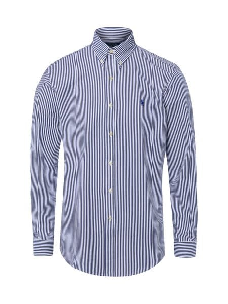 Polo Ralph Lauren koszula biznesowa Mężczyźni Regular Fit Bawełna niebieski, XXL. Niebieskie koszule Polo Ralph Lauren, m, bez wzorów, z bawełny, bez kołnierzyka, bez ramiączek. Za 689.95 zł.