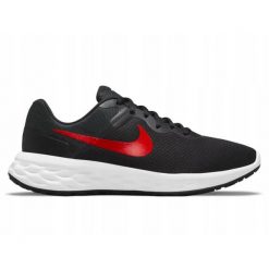 Buty Nike Revolution 6 Next DC3728-005. Czarne buty do biegania Nike, bez wzorów, bez zapięcia, do biegania, nike revolution. Za 311.70 zł.