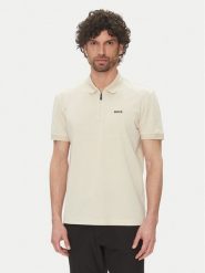 BOSS Polo Philix Pima 50538177 Beżowy Regular Fit. Brązowe koszulki polo Boss, m, bez wzorów, z bawełny, bez kołnierzyka, bez ramiączek. Za 439.99 zł.