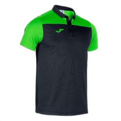 Koszulka polo do tenisa męska Joma Hobby II. Czarne koszulki polo Joma, m, bez wzorów, bez kołnierzyka, bez ramiączek, do piłki nożnej. Za 238.00 zł.