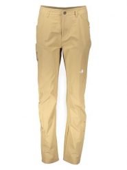 The North Face Spodnie trekkingowe w kolorze beżowym rozmiar: 32. Brązowe spodnie treningowe długie The North Face, bez wzorów. Za 150.02 zł.