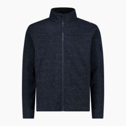 Bluza męska turystyczna CMP 38H2237. Niebieskie bluzy z kapturem CMP, m, bez wzorów, z materiału, z kapturem. Za 360.80 zł.