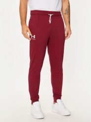Under Armour Spodnie dresowe Ua Rival Terry Jogger 1380843 Czerwony Fitted Fit. Czerwone joggery i bojówki Under Armour, m, bez wzorów, z bawełny. Za 129.99 zł.