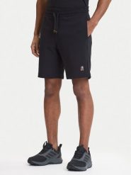 Parajumpers Szorty sportowe Cairo Easy 26SMPMPAEY25 Czarny Regular Fit. Czarne krótkie spodenki sportowe Parajumpers, m, bez wzorów, z bawełny. Za 639.99 zł.