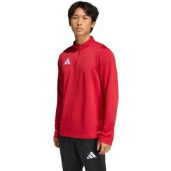 Bluza męska adidas Entrada 26 Training Top. Czerwone bluzy Adidas, m, bez wzorów, z materiału, bez kaptura. Za 121.99 zł.