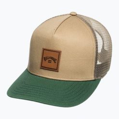 Czapka z daszkiem męska Billabong Stacked Trucker. Brązowe czapki z daszkiem Billabong, bez wzorów. Za 89.99 zł.