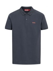 Derbe Koszulka polo w kolorze granatowym rozmiar: M. Niebieskie koszulki polo Derbe, m, bez wzorów, z bawełny, bez kołnierzyka, bez ramiączek. Za 109.26 zł.