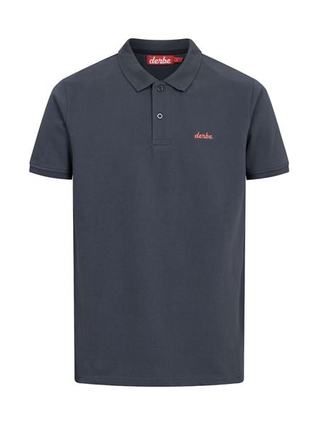 Derbe Koszulka polo w kolorze granatowym rozmiar: M. Niebieskie koszulki polo Derbe, m, bez wzorów, z bawełny, bez kołnierzyka, bez ramiączek. Za 109.26 zł.