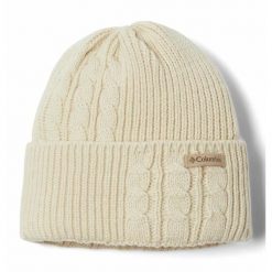 Czapka Zimowa Unisex Columbia Agate Pass Cable Knit Beanie. Brązowe czapki zimowe Columbia, bez wzorów. W wyprzedaży za 137.90 zł.