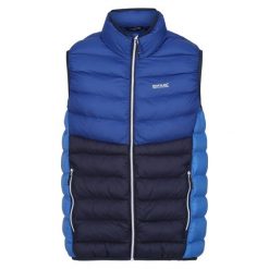 Kurtka puchowa bez rękawów Regatta Harrock II. Niebieskie kurtki Regatta, l, bez wzorów, z puchu, bez kaptura. W wyprzedaży za 276.65 zł.