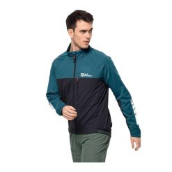 Męska Kurtka Morobbia Colour Block Jacket. Czarne kurtki Jack Wolfskin, m, bez wzorów, z materiału, bez kaptura. Za 601.99 zł.