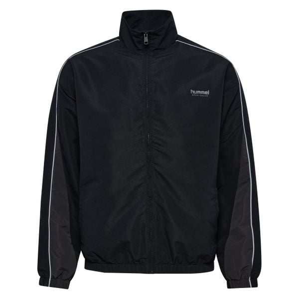 Kurtka z dresu Hummel. Czarne kurtki Hummel, xl, bez wzorów, z dresówki, bez kaptura. Za 299.00 zł.