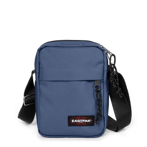 Torba Eastpak The One U59 June Seasonals. Niebieskie torby na ramię Eastpak, bez wzorów, z nylonu, na ramię, duże, bez dodatków. Za 130.25 zł.