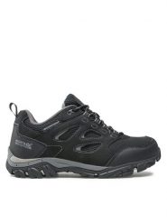Regatta Trekkingi Holcombe Iep Low RMF572 Czarny. Czarne buty trekkingowe Regatta, bez wzorów, ze skóry, bez zapięcia. Za 213.99 zł.