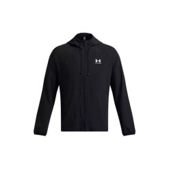 Kurtka przeciwdeszczowa Under Armour Stretch Woven. Białe kurtki Under Armour, l, bez wzorów, z materiału, z kapturem. Za 382.10 zł.