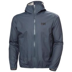 Kurtka wodoodporna Helly Hansen Verglas Fastpack. Szare kurtki Helly Hansen, na lato, xl, bez wzorów, z materiału, bez kaptura. Za 979.50 zł.