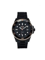 Boss Zegarek Ace 1514013 Czarny. Czarne, analogowe zegarki Boss. Za 1,129.00 zł.
