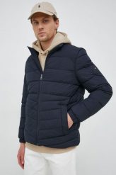 Tommy Hilfiger kurtka męska kolor granatowy zimowa. Niebieskie kurtki Tommy Hilfiger, na zimę, l, bez wzorów, z syntetyku, bez kaptura. Za 1,299.90 zł.
