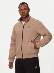 EA7 Emporio Armani Kurtka bomber 8NPB20 PNFZZ 1745 Beżowy Regular Fit. Brązowe kurtki EA7 Emporio Armani, m, bez wzorów, z syntetyku, bez kaptura. Za 499.99 zł.