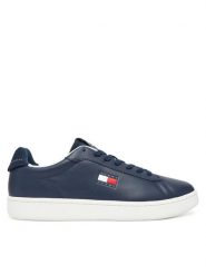 Tommy Jeans Sneakersy Archive '98 EM0EM01596 Granatowy. Niebieskie buty sportowe casual Tommy Jeans, bez wzorów, z jeansu, bez zapięcia. Za 429.99 zł.
