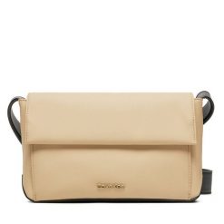 Saszetka Calvin Klein. Brązowe saszetki i nerki CALVIN KLEIN, bez wzorów. Za 519.99 zł.