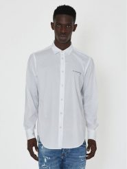 Richmond X Koszula Liddo UMP24230CA Biały Slim Fit. Białe koszule RICHMOND X, m, bez wzorów, z bawełny, bez kołnierzyka, bez ramiączek. Za 179.99 zł.
