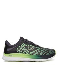 EA7 Emporio Armani Sneakersy X8X243 XK440 R983 Granatowy. Niebieskie buty sportowe casual EA7 Emporio Armani, bez wzorów, z materiału, bez zapięcia. Za 439.99 zł.