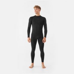 Bielizna Viking Eiger (Man set). Czarna bielizna termoaktywna Viking, na zimę, uniwersalny, z aplikacjami, z dzianiny, bez ramiączek, na fitness i siłownię. Za 167.99 zł.