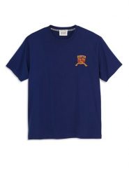 Scotch & Soda Koszulka w kolorze granatowym rozmiar: XL. Niebieskie bezrękawniki Scotch & Soda, xl, bez wzorów, z bawełny, bez kołnierzyka, bez ramiączek. Za 70.24 zł.