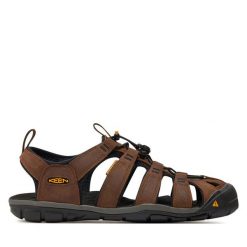 Sandały Keen. Brązowe sandały Keen, bez zapięcia. Za 399.99 zł.