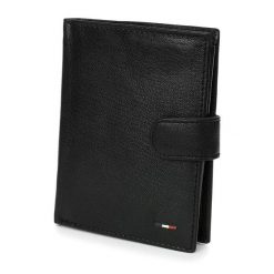 Zestaw męski skórzany premium Beltimore portfel pasek T94 : Kolory - czarny, Rozmiar pasków - r.105-120 cm. Czarne paski bez wzorów. Za 137.49 zł.