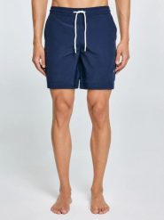 Szorty kąpielowe męskie granatowe Rafone 403. Niebieskie odzież kąpielowa BIG STAR, l, bez wzorów, z gumy, retro. Za 139.99 zł.