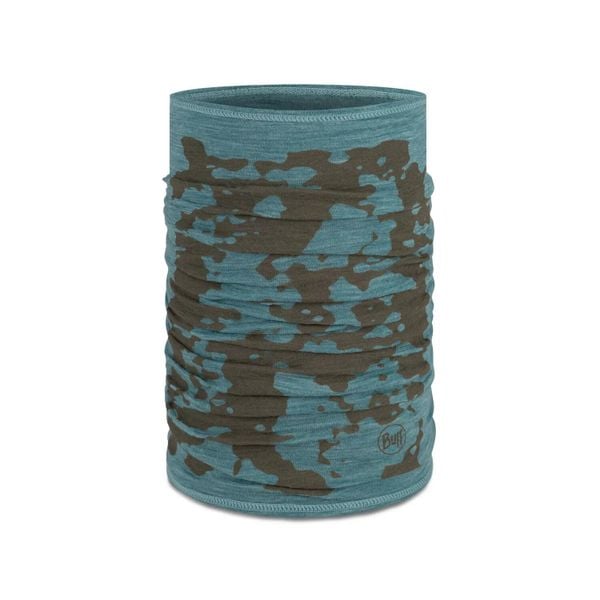 Ciepły komin merino Buff Prints Usty. Żółte szaliki Buff, bez wzorów, z wełny. Za 110.19 zł.