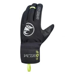 Zimowe rękawiczki sportowe unisex Chiba Express +. Czarne rękawiczki Chiba, na zimę, bez wzorów. W wyprzedaży za 149.00 zł.