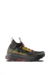 Buty trekkingowe męskie Prodigio Hike Gtx. Czarne buty turystyczne La Sportiva, bez wzorów, z dzianiny, bez zapięcia, trekkingowe, gore-tex. Za 949.99 zł.