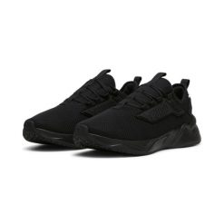 Buty do biegania unisex Retaliate 3 PUMA. Czarne buty do biegania Puma, bez wzorów, z materiału, bez zapięcia, do biegania. Za 323.00 zł.