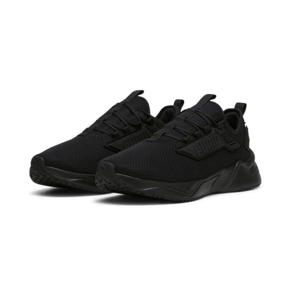 Buty do biegania unisex Retaliate 3 PUMA. Czarne buty do biegania Puma, bez wzorów, z materiału, bez zapięcia, do biegania. W wyprzedaży za 234.00 zł.