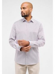 Eterna Koszula - Modern fit - w kolorze czerwono-białym rozmiar: 40. Białe koszule Eterna, bez wzorów, z bawełny, bez kołnierzyka, bez ramiączek. Za 132.67 zł.