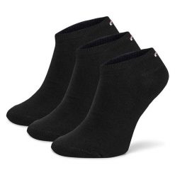 Skarpety Niskie Męskie Fila. Czarne skarpety Fila, bez wzorów. Za 29.99 zł.