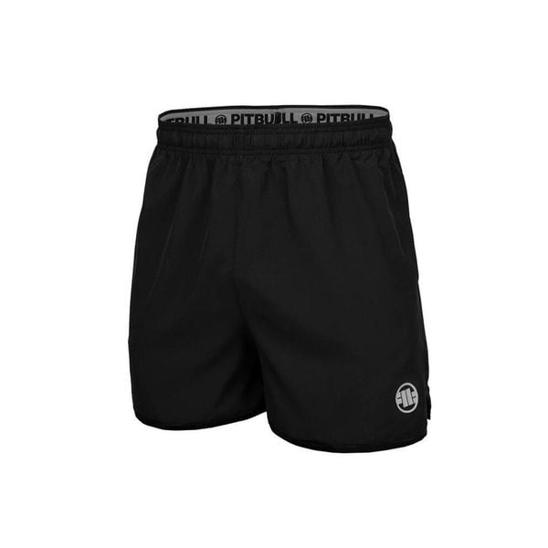 Spodenki męskie Pitbull Sportowe Performance Pro plus Small Logo II. Czarne krótkie spodenki sportowe PITBULL, m, bez wzorów. Za 149.00 zł.