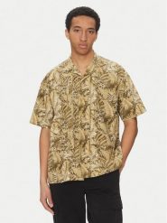 Alpha Industries Koszula Honolulu Safari 156139 Zielony Loose Fit. Zielone koszule Alpha Industries, m, bez wzorów, z bawełny, bez kołnierzyka, bez ramiączek. Za 209.99 zł.