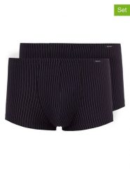 Skiny Bokserki (2 pary) w kolorze czarnym rozmiar: L. Czarne bokserki Skiny, l, bez wzorów. Za 85.95 zł.