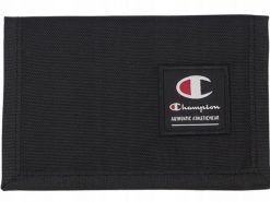 Portfel Champion Wallet. Czarne portfele Champion, bez wzorów, z materiału. Za 49.00 zł.